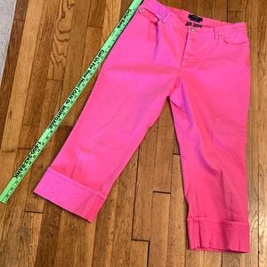 Izod Capris. Hot pink size 12.